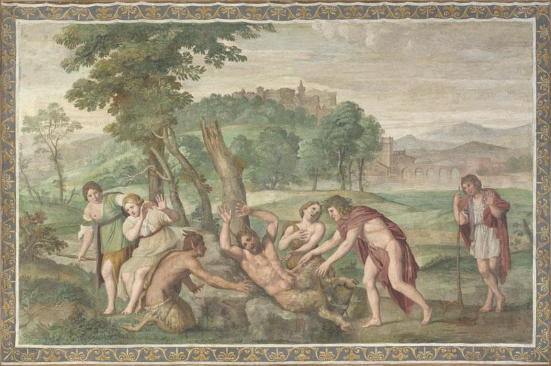 Domenichino and assistants - The Flaying of Marsyas