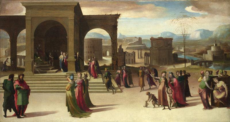 Domenico Beccafumi - The Story of Papirius
