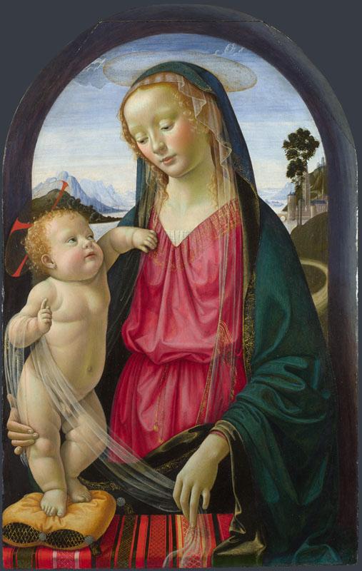 Domenico Ghirlandaio - The Virgin and Child