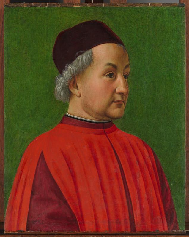 Domenico Ghirlandaio--Portrait of a Man