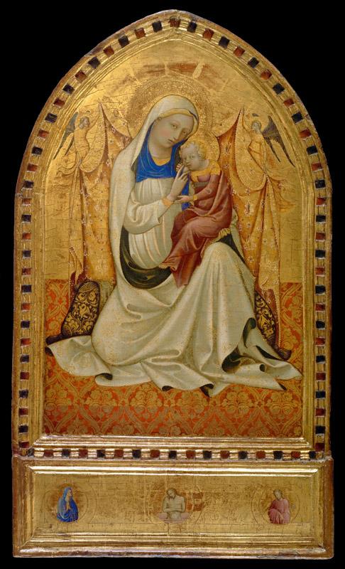 Don Lorenzo Monaco and assistant - Madonna of Humility, ca. 1410
