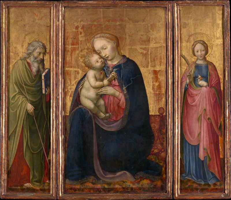 Donato de Bardi--Madonna and Child with Saints Philip and Agnes