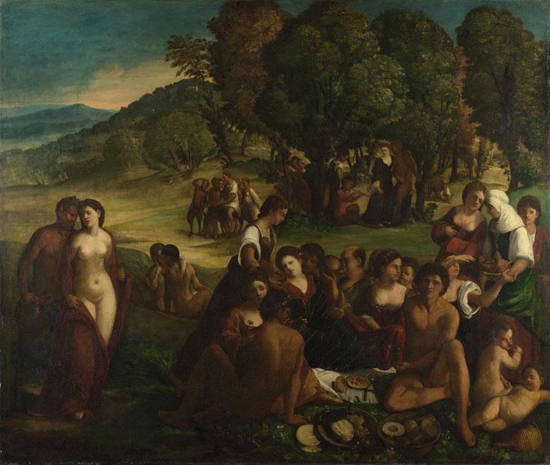 Dosso Dossi - A Bacchanal