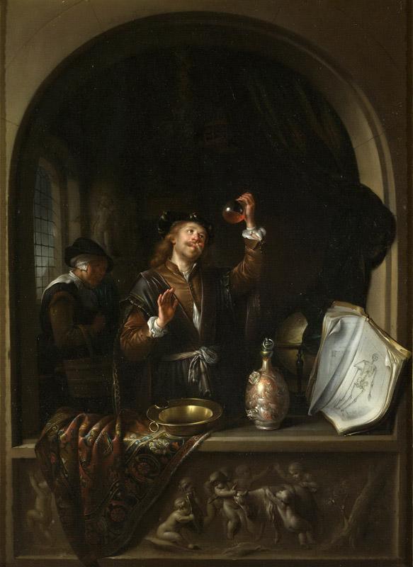 Dou, Gerard -- De dokter, 1650 - 1669