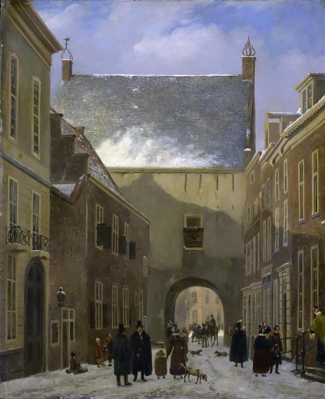 Drift, Johannes Adrianus van der -- De Gevangenpoort te Den Haag, 1820-1830