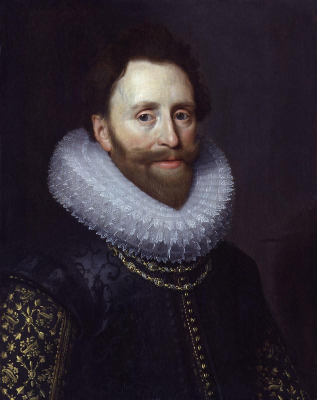 Dudley Carleton, Viscount Dorchester by Michiel Jansz-