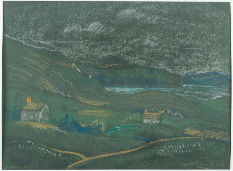 Dwight Williams (1856 - 1932) (American)-Untitled Landscape (County Cork)