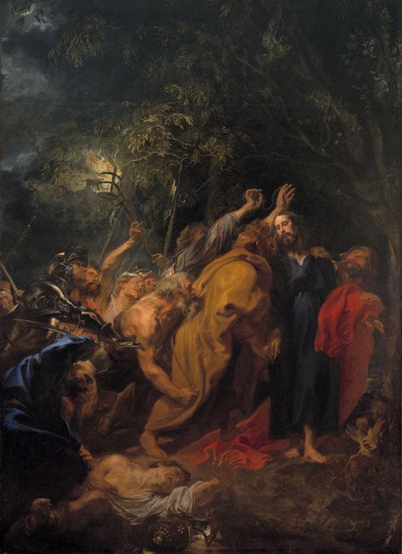 Dyck, Antonio van-El Prendimiento-344 cm x 253 cm