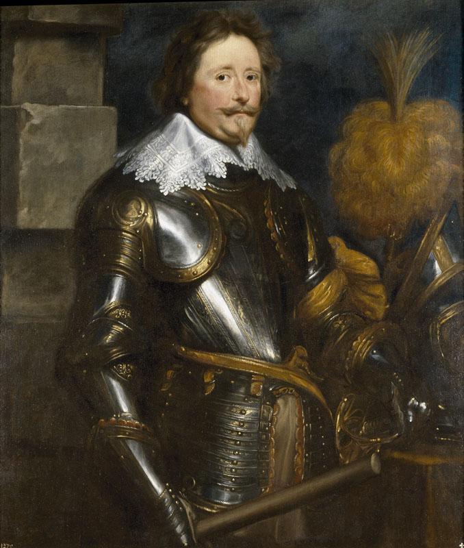 Dyck, Antonio van-Federico Enrique de Nassau, principe de Orange-110 cm x 95 cm