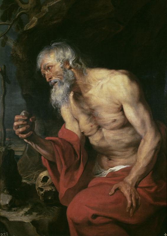 Dyck, Antonio van-San Jeronimo, penitente-100 cm x 71 cm