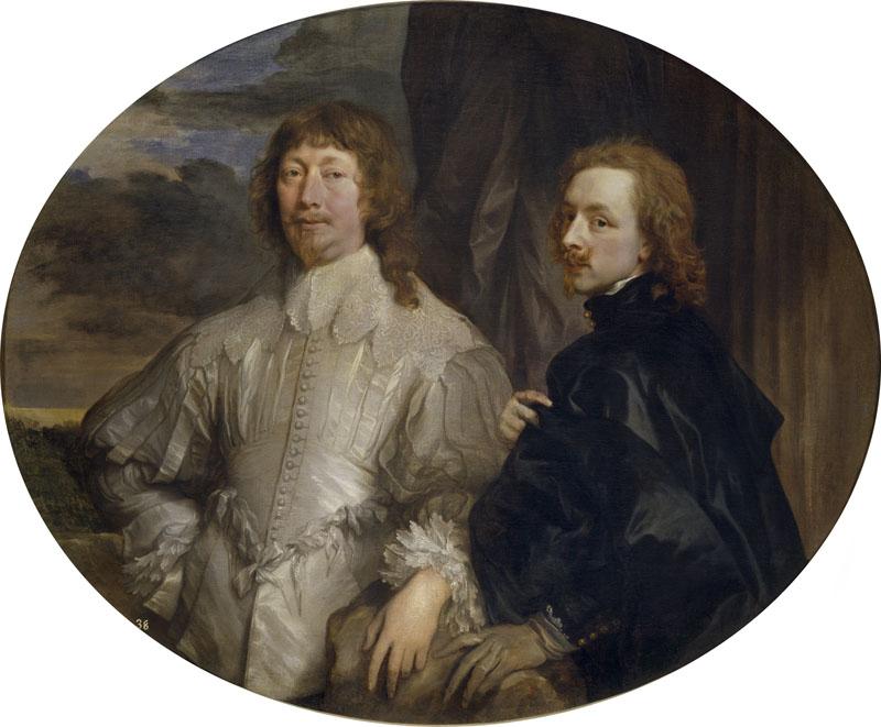 Dyck, Antonio van-Sir Endymion Porter y Anton van Dyck-119 cm x 144 cm
