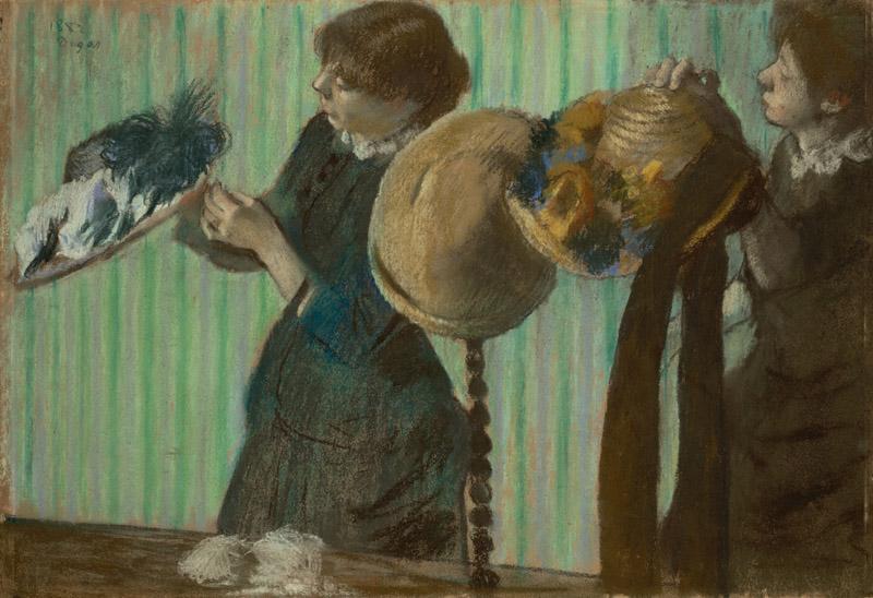 Edgar Degas - Little Milliners, 1882