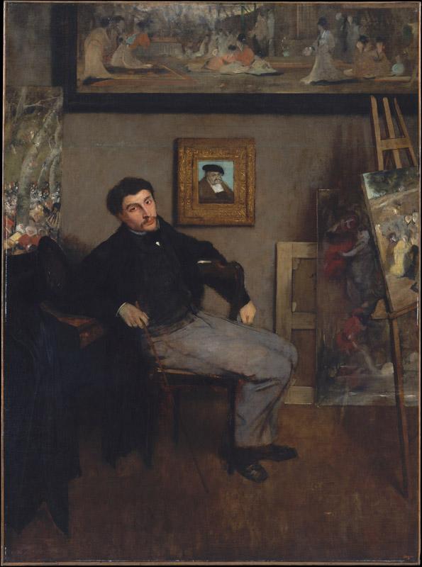 Edgar Degas--James-Jacques-Joseph Tissot (1836-1902)