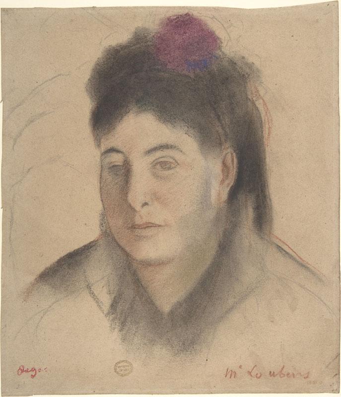 Edgar Degas--Madame Loubens