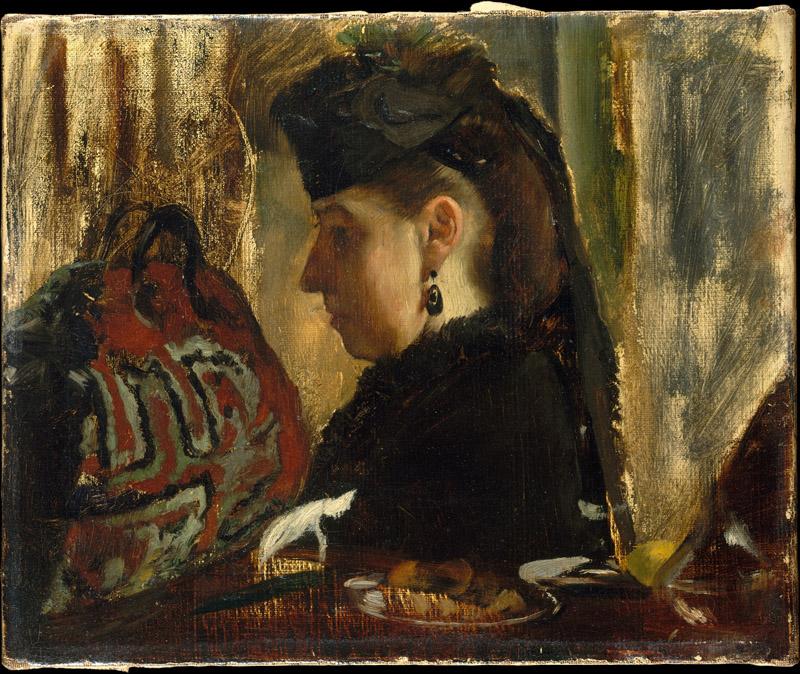 Edgar Degas--Mademoiselle Marie Dihau (1843-1935)
