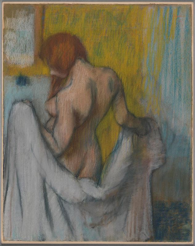 Edgar Degas--Woman with a Towel
