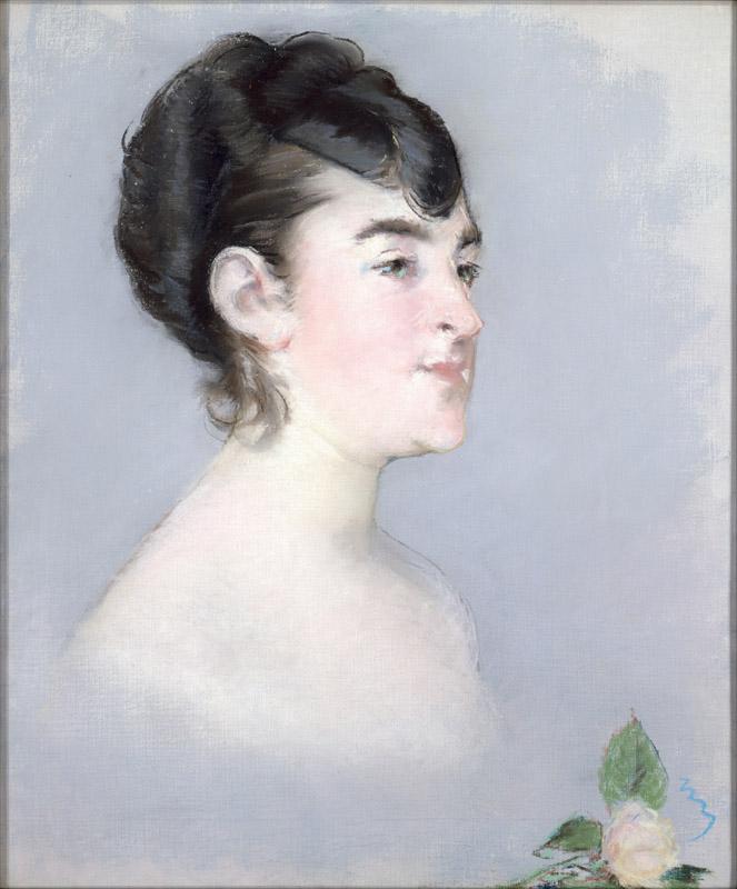 Edouard Manet--Mademoiselle Isabelle Lemonnier (1857-1926)