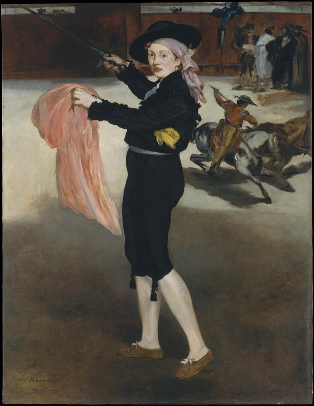 Edouard Manet--Mademoiselle V  in the Costume of an Espada