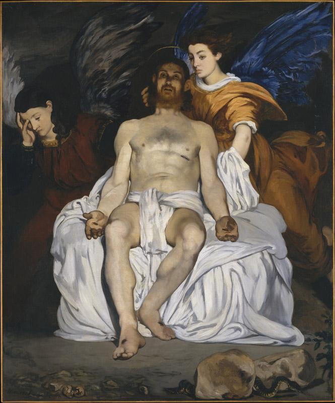 Edouard Manet--The Dead Christ with Angels