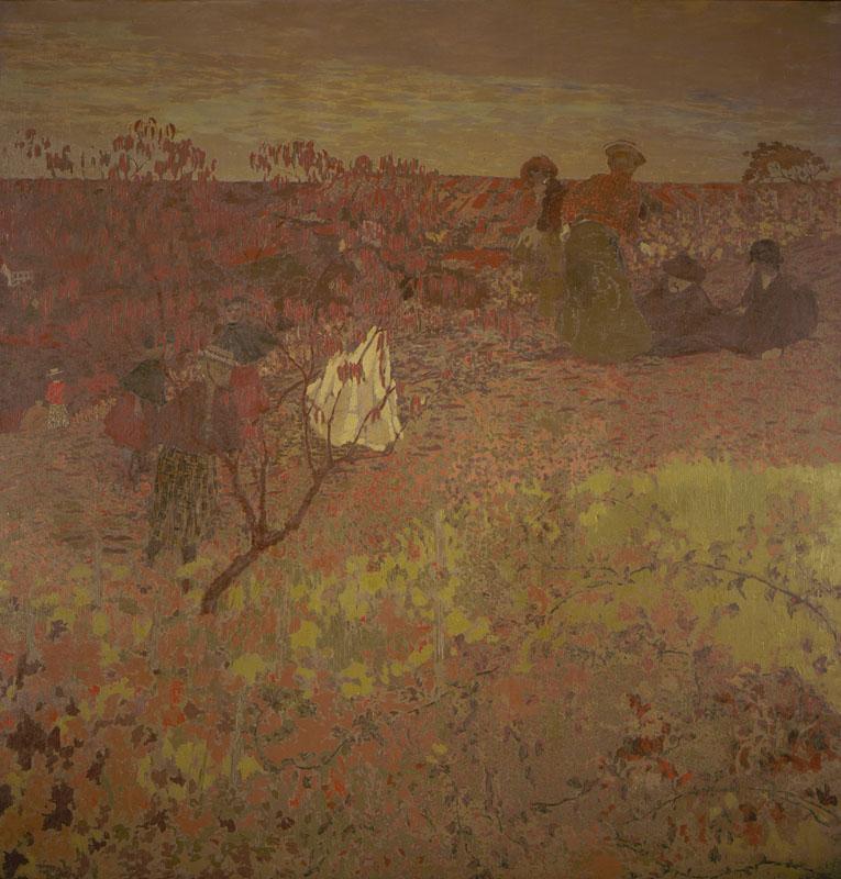 Edouard Vuillard - Walking in the Vineyard