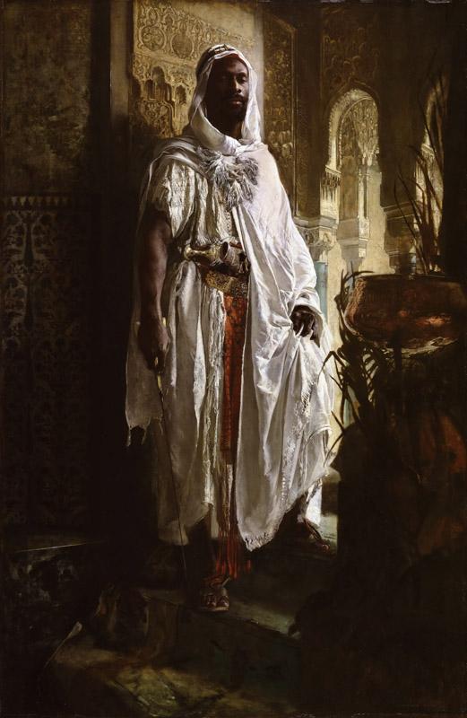 Eduard Charlemont, Austrian, 1848-1906 -- The Moorish Chief