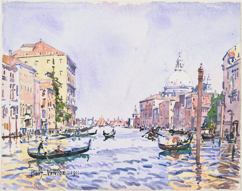 Edward Darley Boit - Venice- Afternoon on the Grand Canal
