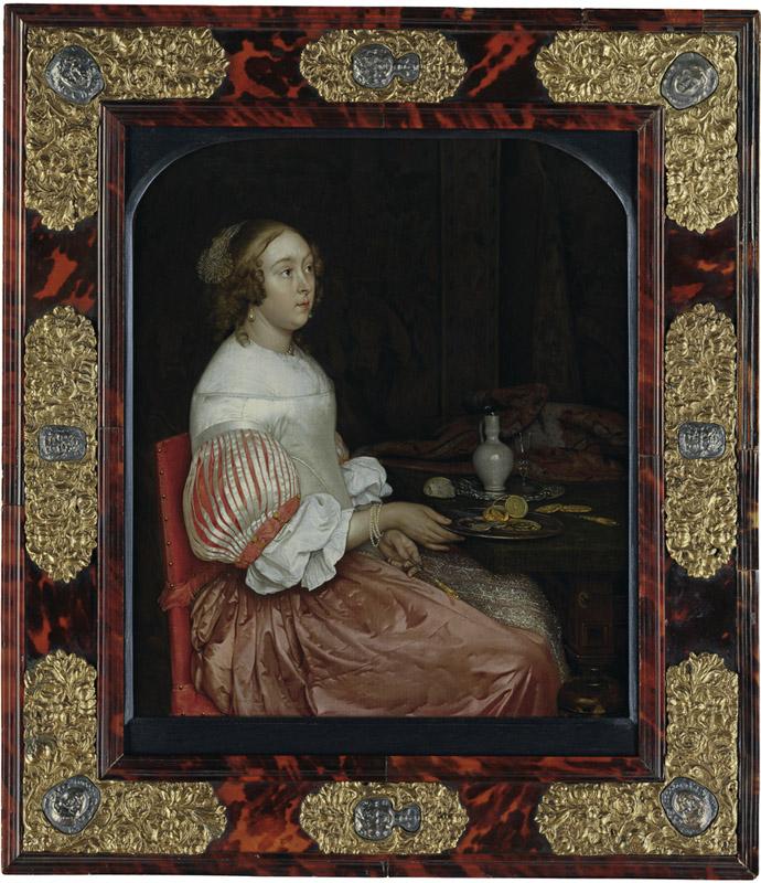 Eglon Hendrik van der Neer - Young Woman at Breakfast, 1665
