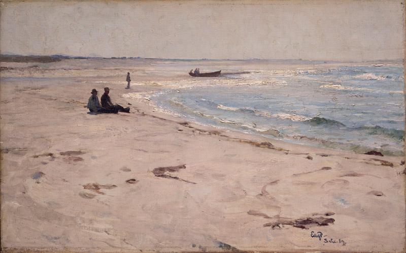 Eilif Peterssen - From the Beach at Sele