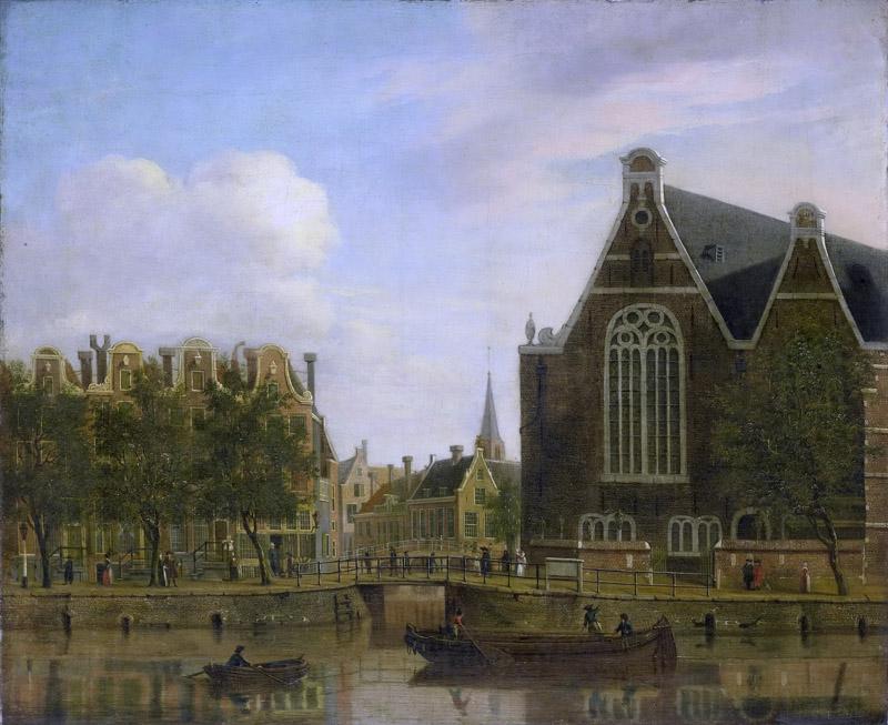 Ekels, Jan (I) -- Het zogenaamde Boerenverdriet aan het Spui te Amsterdam, 1750-1781