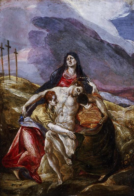 El Greco (Domenicos Theotocopulos), Spanish (born Crete, active Italy and Toledo), 1541-1614 -- Lamentation