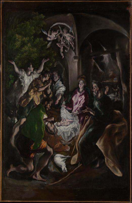 El Greco--The Adoration of the Shepherds