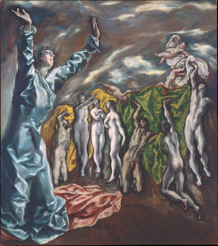 El Greco--The Vision of Saint John