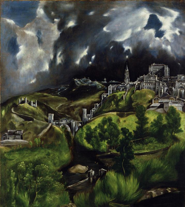 El Greco--View of Toledo