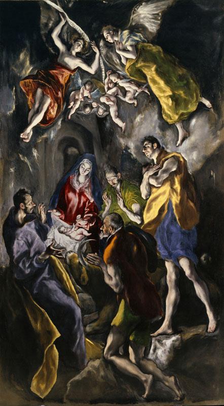 El Greco-Adoracion de los pastores-319 cm x 180 cm