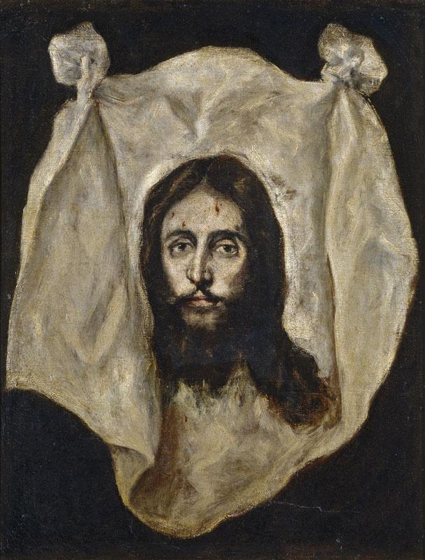 El Greco-La Santa Faz-71 cm x 54 cm