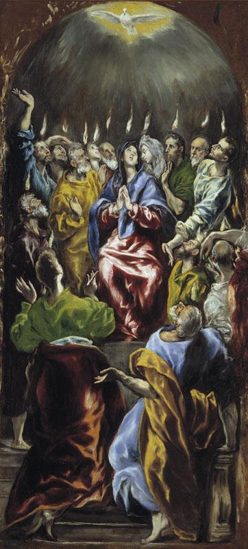 El Greco-Pentecostes-275 cm x 127 cm