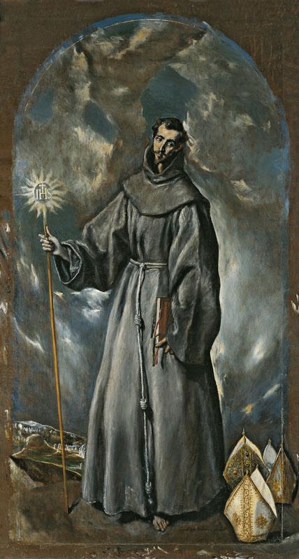 El Greco-San Bernardino-269 cm x 144 cm