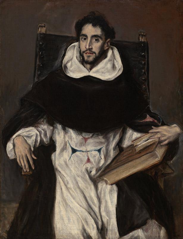 El Greco (Domenikos Theotokopoulos) - Fray Hortensio Felix Paravicino