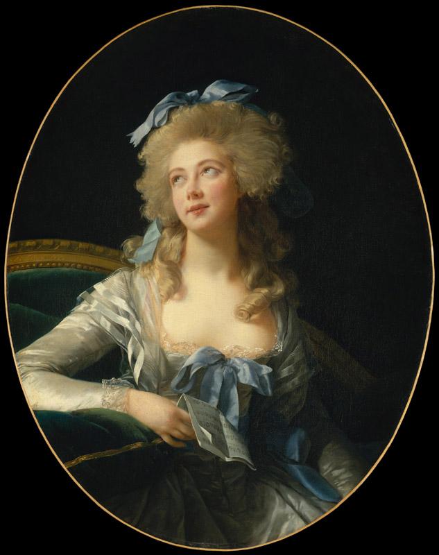 Elisabeth Louise Vigee Le Brun--Madame Grand  Later Madame de Talleyrand Perigord, Princesse de Benevent