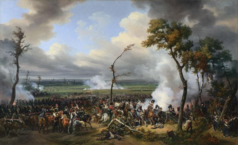 Emile-Jean-Horace Vernet - The Battle of Hanau