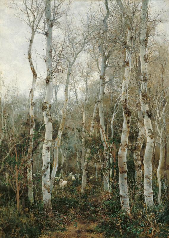Emilio Sanchez-Perrier Winter in Andalusia 1880