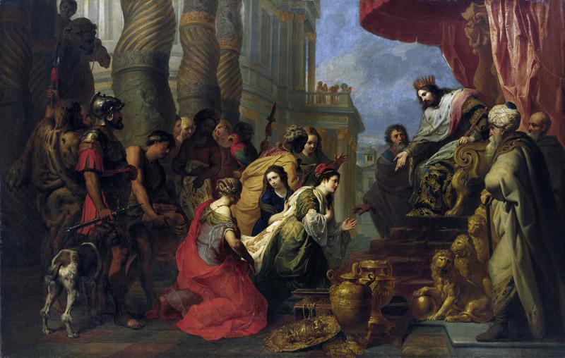 Erasmus Quellinus - The Meeting of King Solomon and the Queen of Sheba