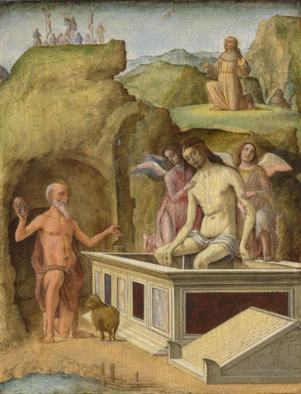 Ercole de Roberti - The Dead Christ