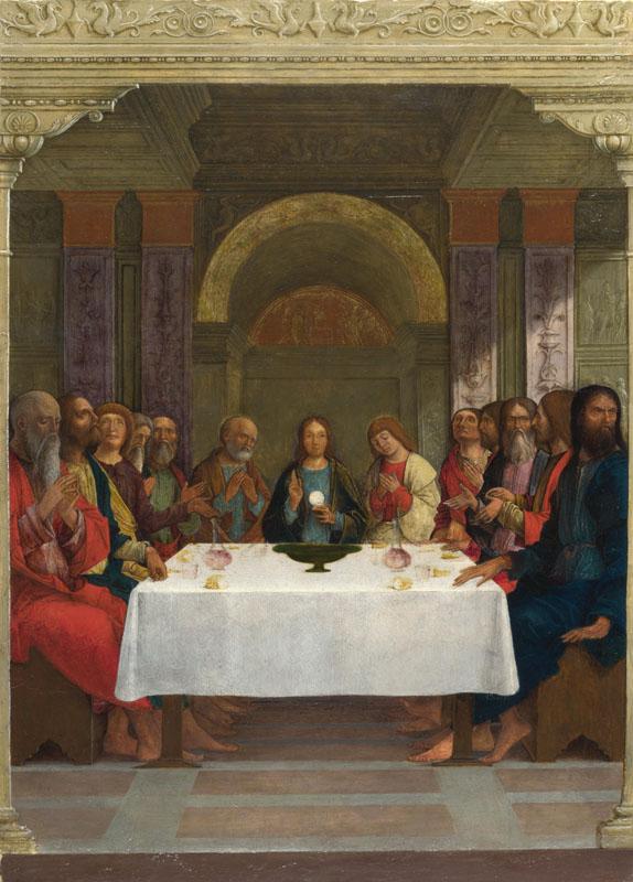 Ercole de Roberti - The Institution of the Eucharist