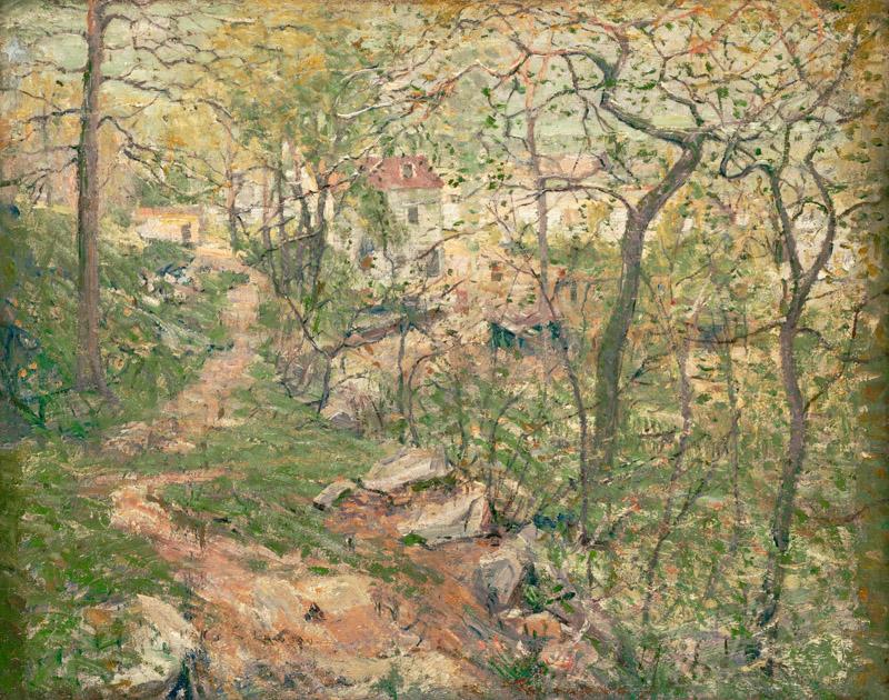 Ernest Lawson - Woodland Scene, ca. 1891-1892