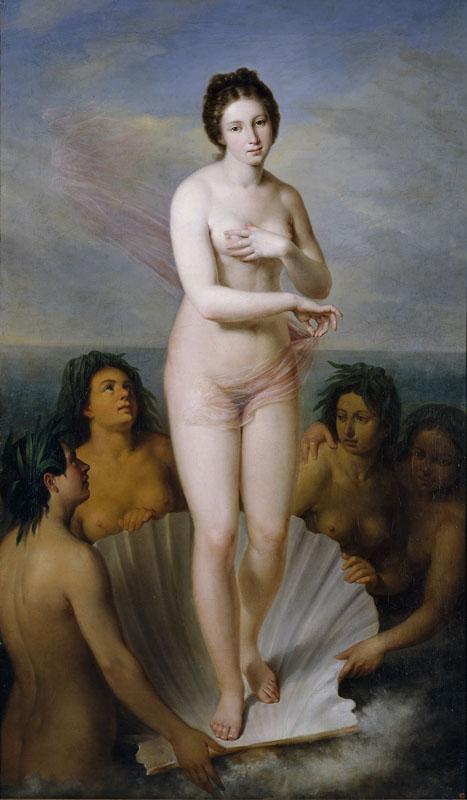 Esquivel y Suarez de Urbina, Antonio Maria-Nacimiento de Venus-184 cm x 110 cm