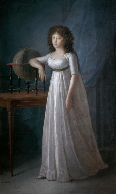 Esteve y Marques, Agustin-Joaquina Tellez-Giron, hija de los IX duques de Osuna