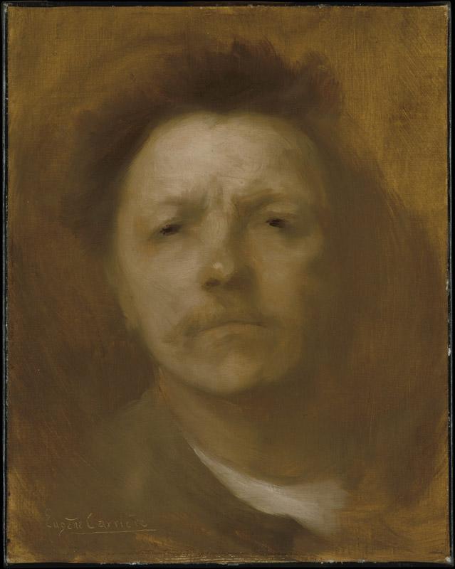 Eugene Carriere--Self-Portrait