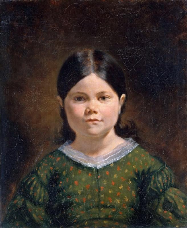 Eugene Delacroix -- Portrait of Licile Virginie Le Guillou