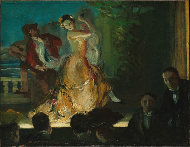 Everett Shinn--Spanish Music Hall